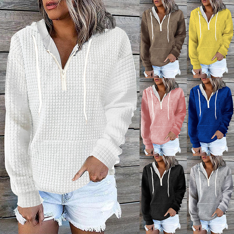 Winter Clothing Color - Plus size dameskleding hoodies casual homewear