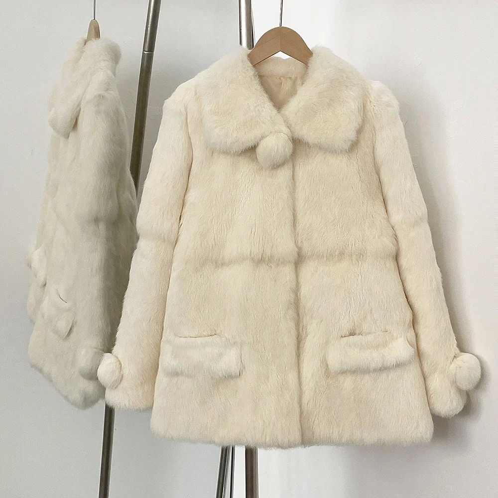 Winter Clothing Wholesale - 2025 Echt Bont Jas Vrouwen Bovenkleding