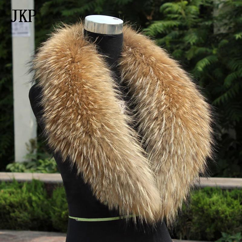 Winter Clothing Design - Natuurlijke bontkraag Echt wasbeerbont Vossenkraag natuurlijke