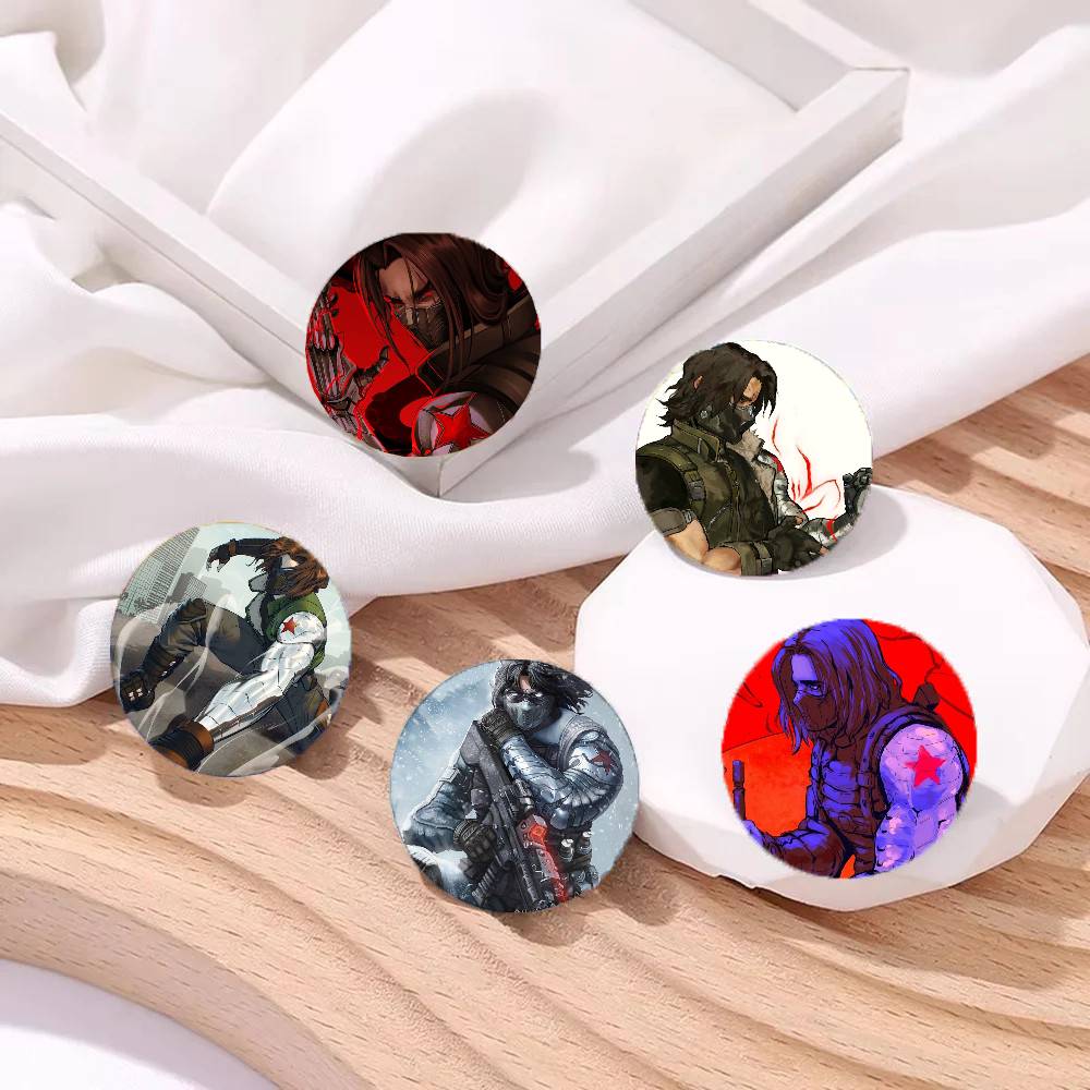 Winter Clothing Accessories - B-buckys Barnes W-Winter Pins Broche Cartoon