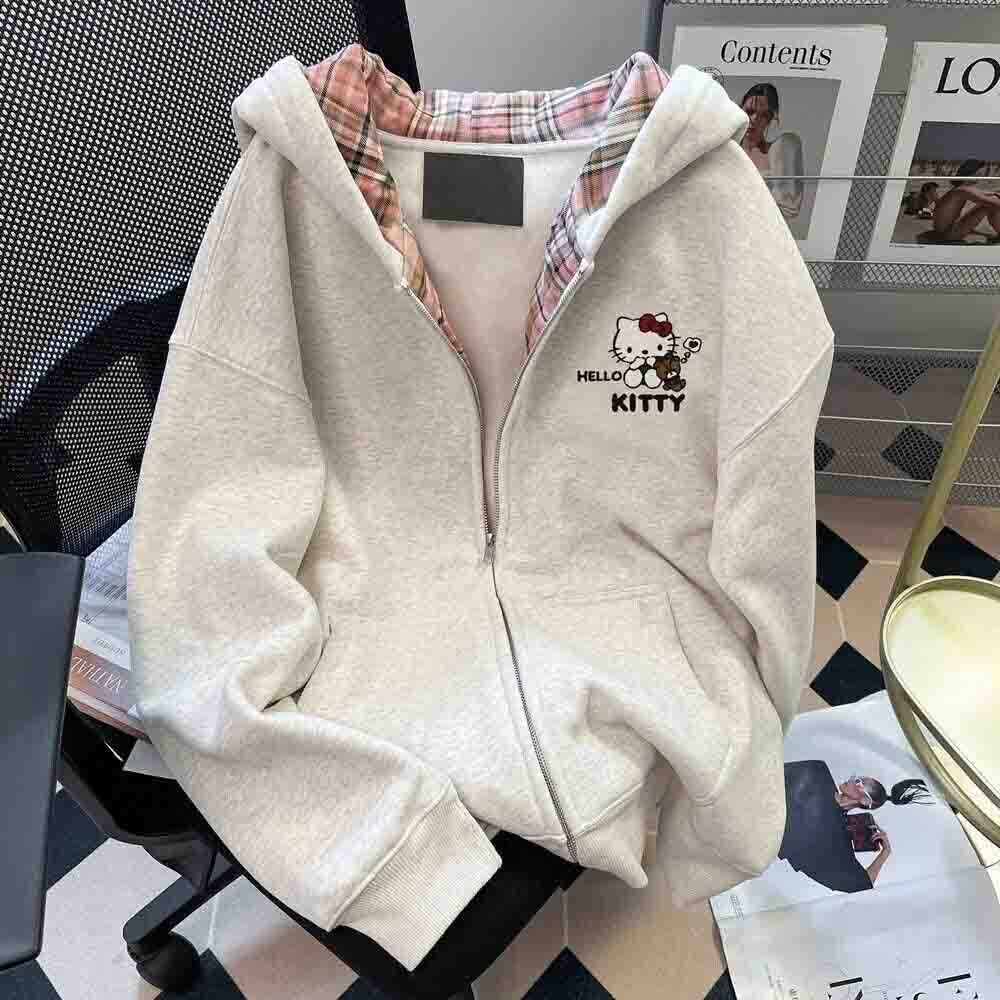 Winter Clothing Online - Hello Kitty damessweatshirt met capuchon Kawaii