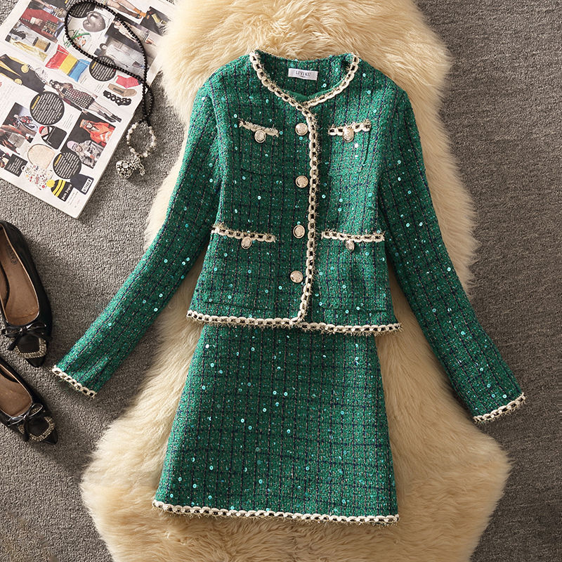 Jack Winter Clothing - Dames Winter Elegante Vintage Tweed Geurige