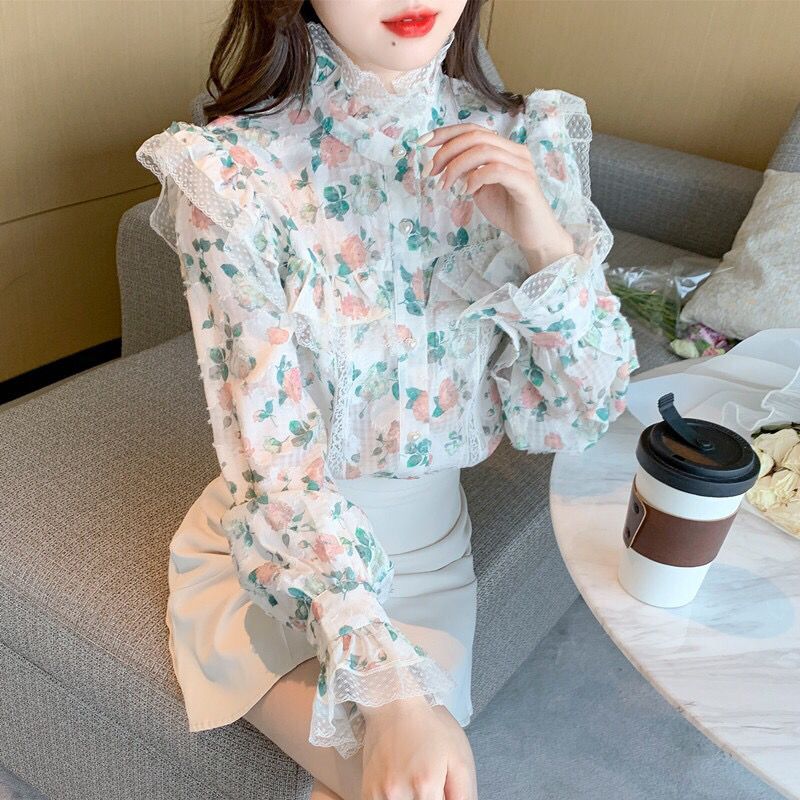 Vintage bedrukt gaas bloemen c - Winter Clothing Vintage recensie en prijs