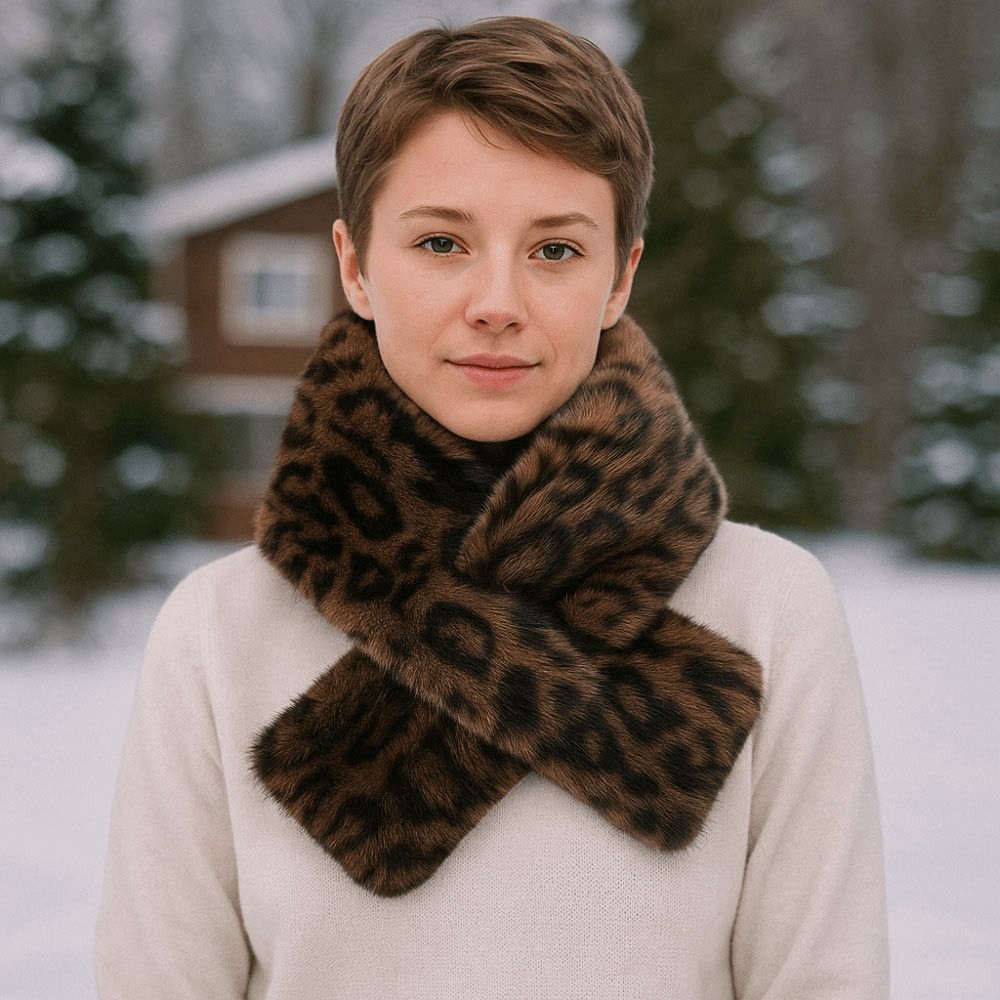 Modebont nepkraag Leuke dikke  - Winter Clothing Accessories recensie en prijs