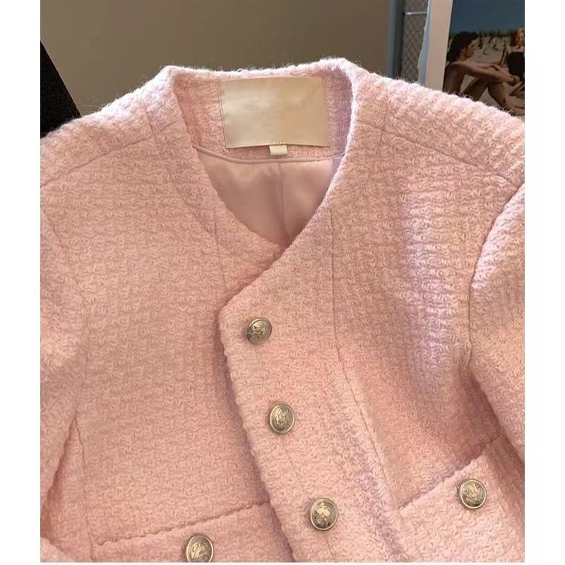 Dames Tweed Geurige Roze Jacke - Jack Winter Clothing recensie en prijs