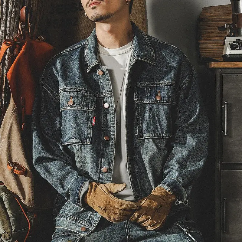 Trendy losse denim jassen man  - Winter Clothing Vintage recensie en prijs