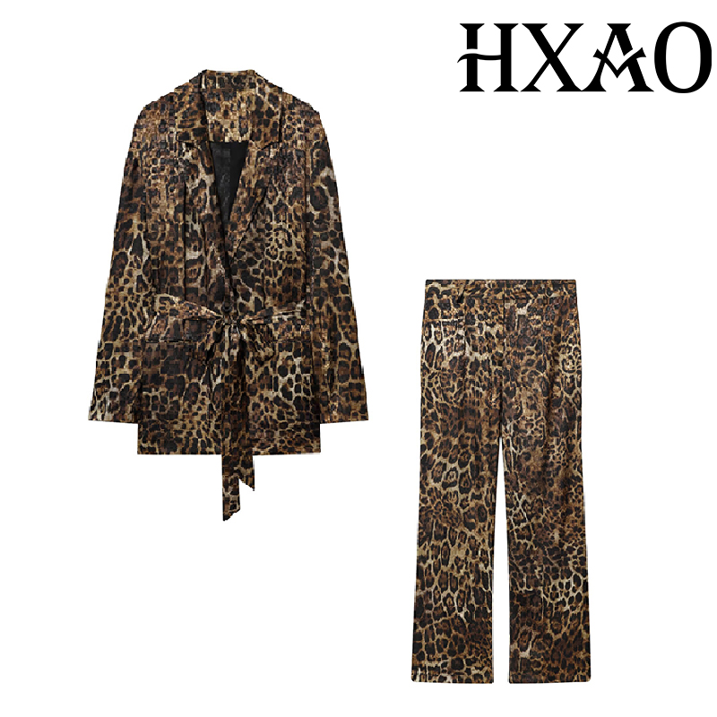 HXAO Luipaardbroeksets 2-delig - Winter Clothing Vintage recensie en prijs