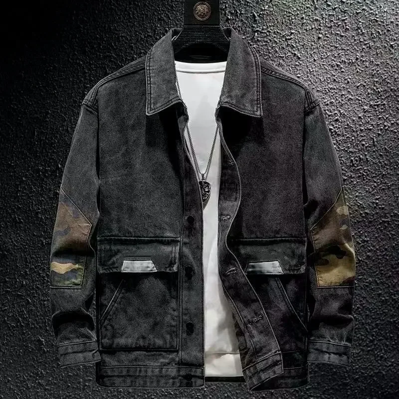 Losse mannelijke Jean-jassen C - Winter Clothing Vintage recensie en prijs