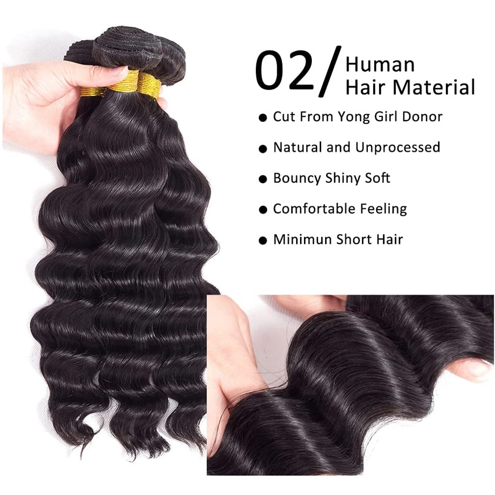 12A Haarbundels van echt haar, - Winter Clothing Bundle recensie en prijs