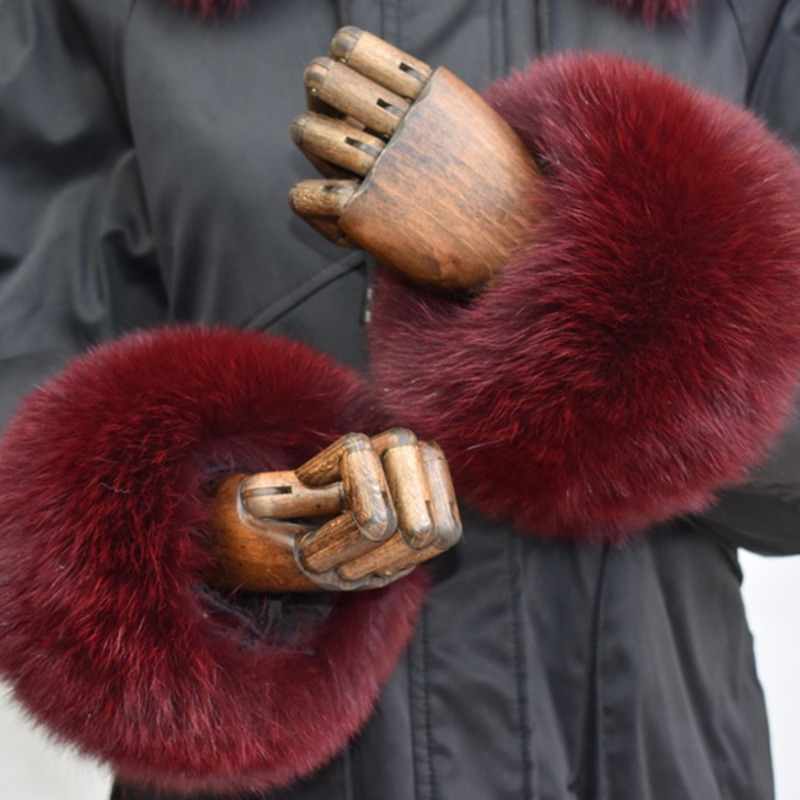 Vossenbont Manchetten Voor Vro - Winter Clothing Online recensie en prijs