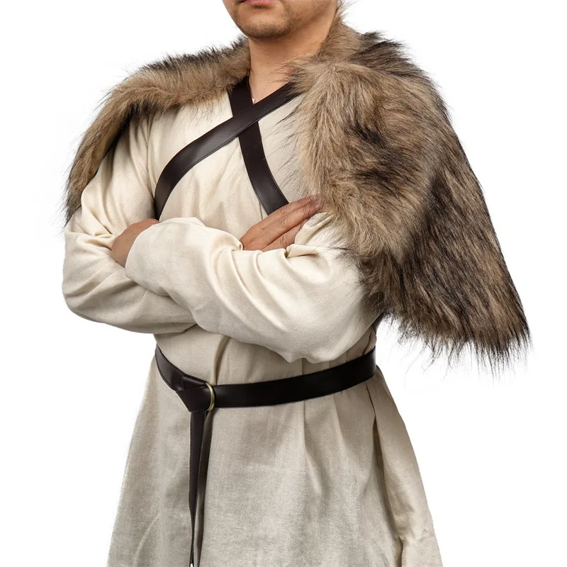 Viking Mantel Namaakbontkraag  - Winter Clothing Accessories recensie en prijs