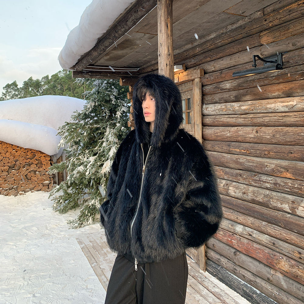 Mannen namaakbontjassen jassen - Winter Clothing Matching recensie en prijs