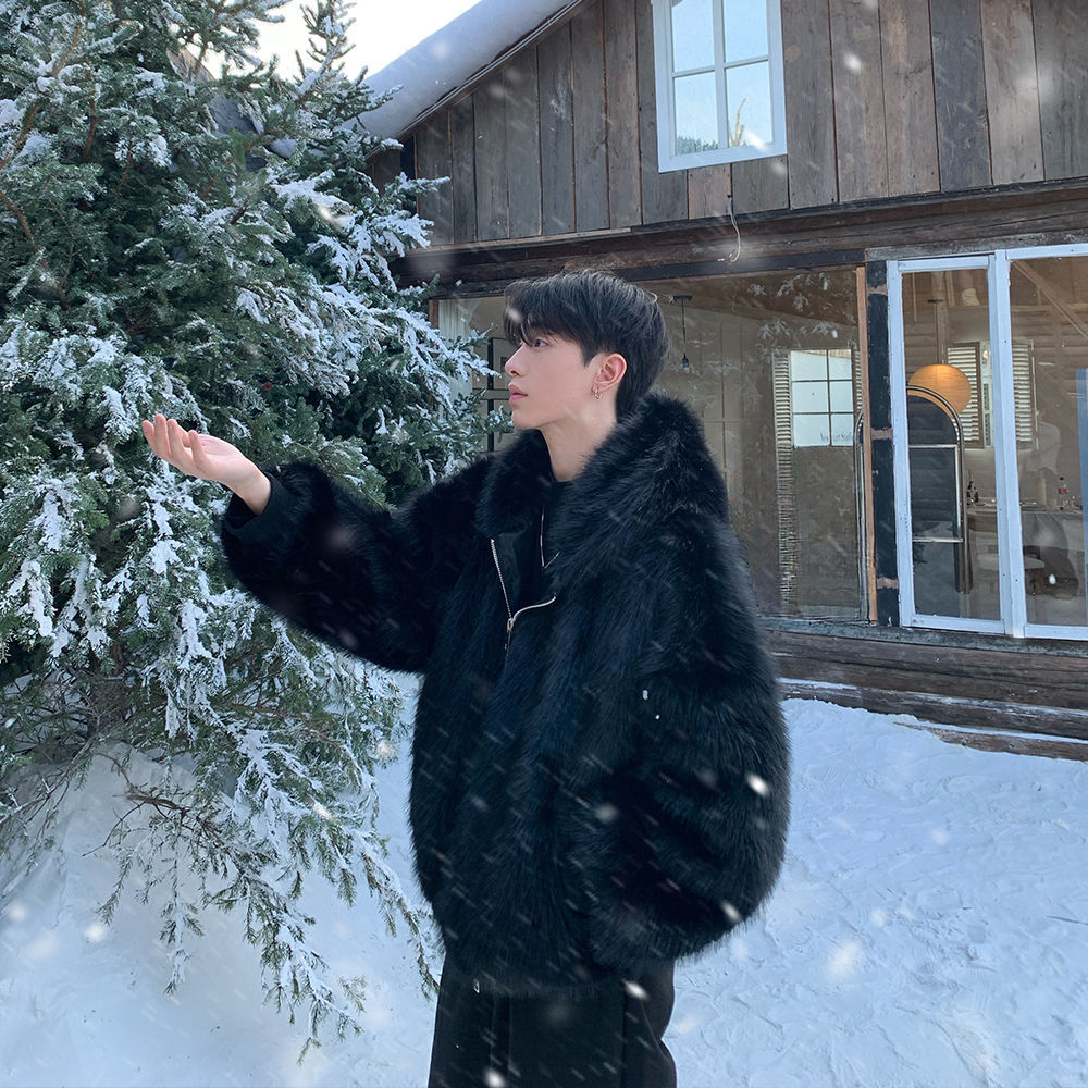 Mannen namaakbontjassen jassen - Winter Clothing Matching recensie en prijs