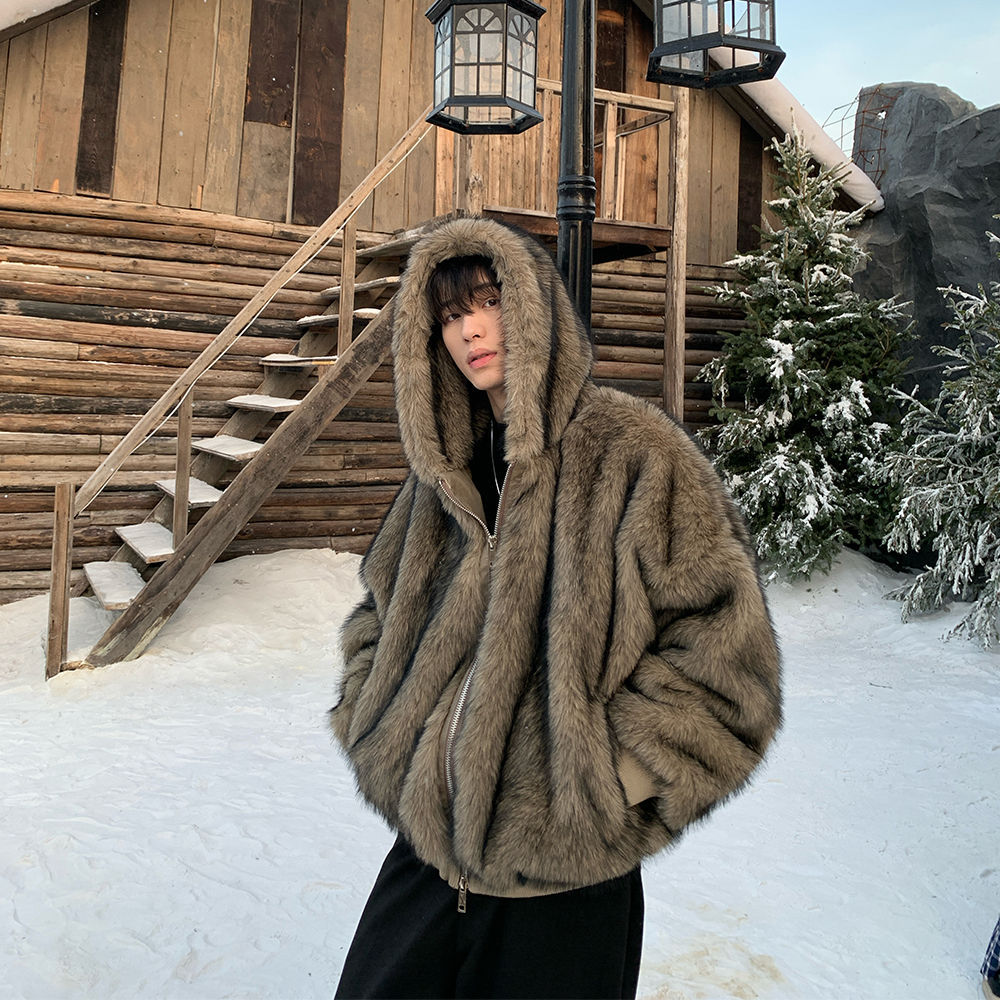 Mannen namaakbontjassen jassen - Winter Clothing Matching recensie en prijs