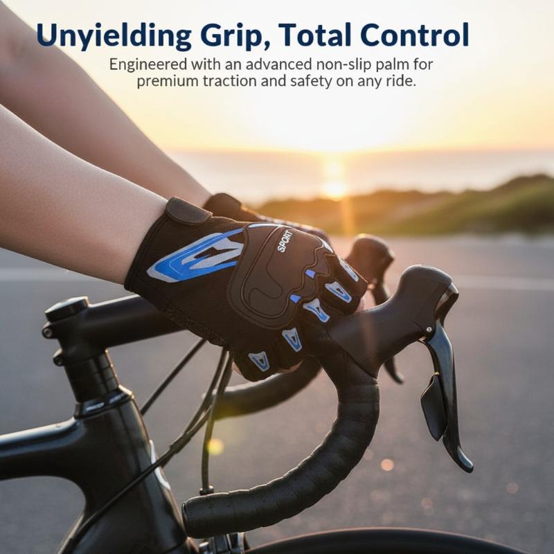 Ademende motorhandschoenen 1 p - Knit Glove Touch Screen recensie en prijs