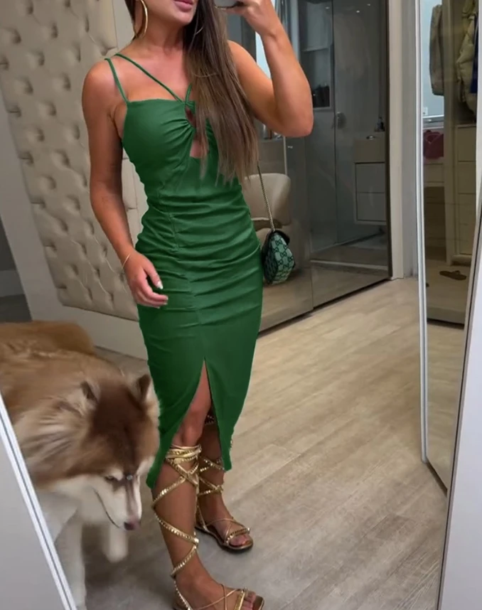 Elegante sexy damesjurk met ru - Winter Clothing H&M recensie en prijs