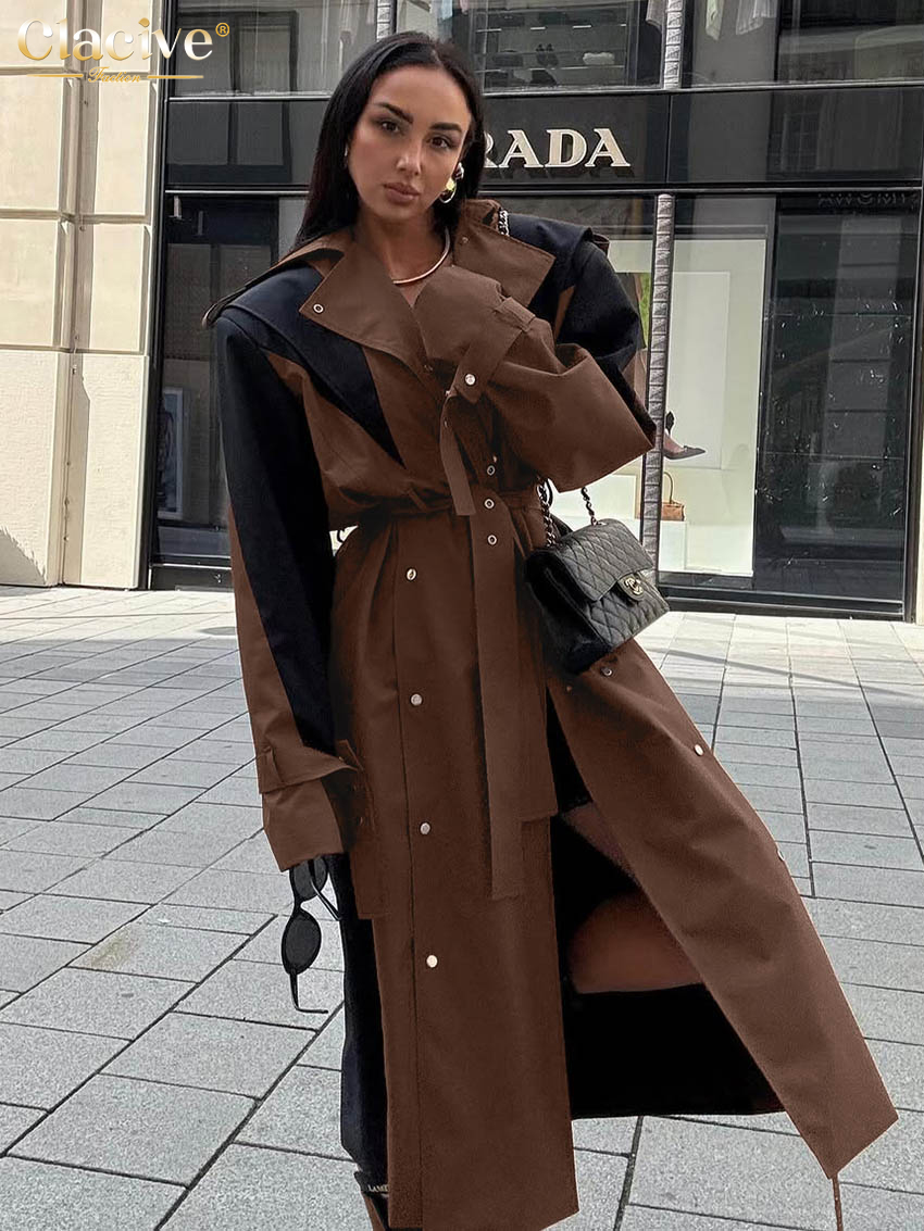 Clacive Mode Losse Bruine Kato - Winter Clothing Line recensie en prijs