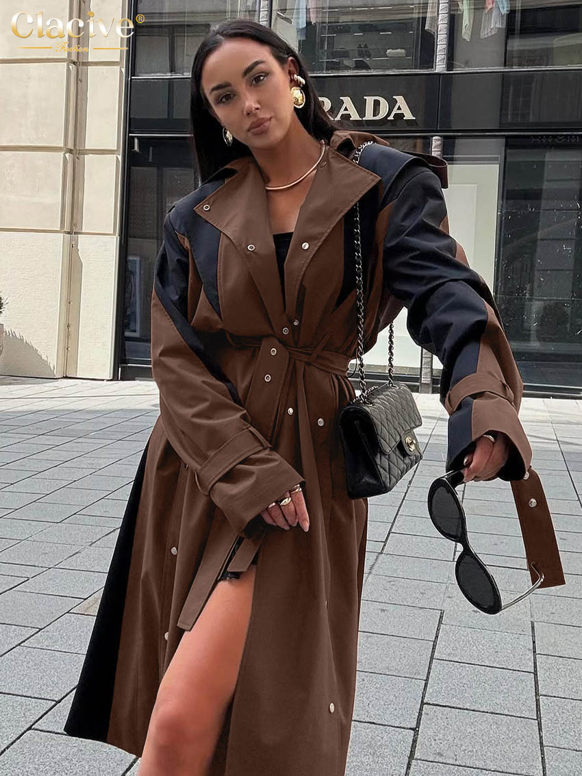 Clacive Mode Losse Bruine Kato - Winter Clothing Line recensie en prijs