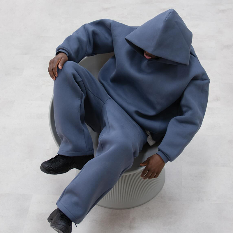 Herenhoodieset Effen kleur Een - Winter Clothing Website recensie en prijs