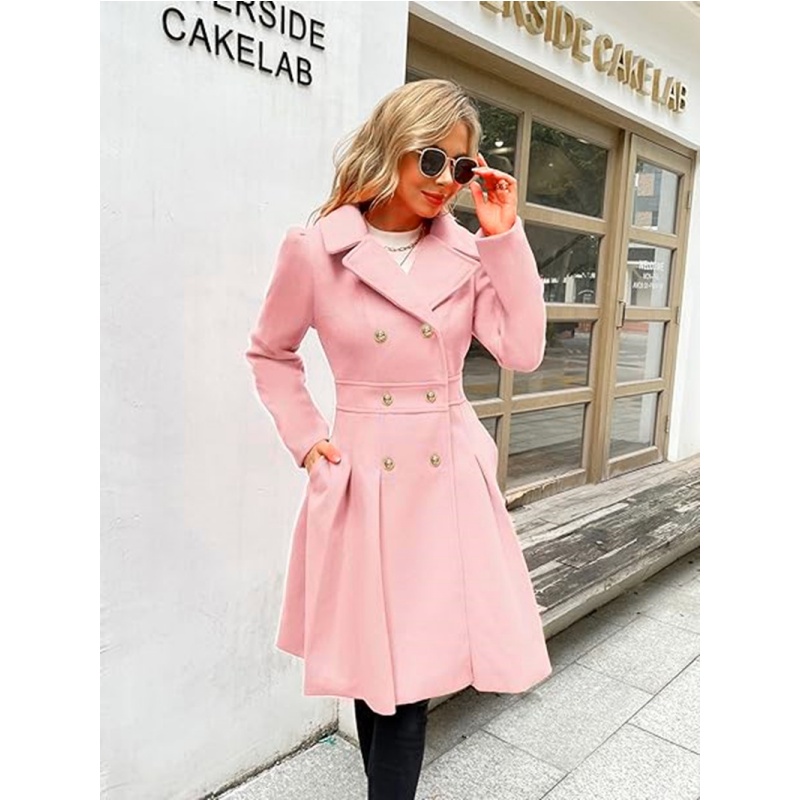 Winter Wollen Dames Trenchcoat - Winter Clothing Line recensie en prijs
