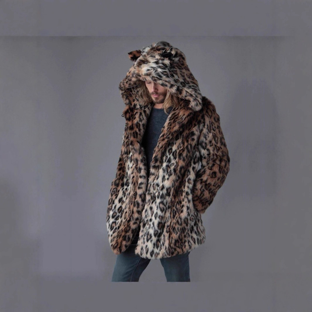 Mannen namaakbont jas winterja - Winter Clothing Matching recensie en prijs