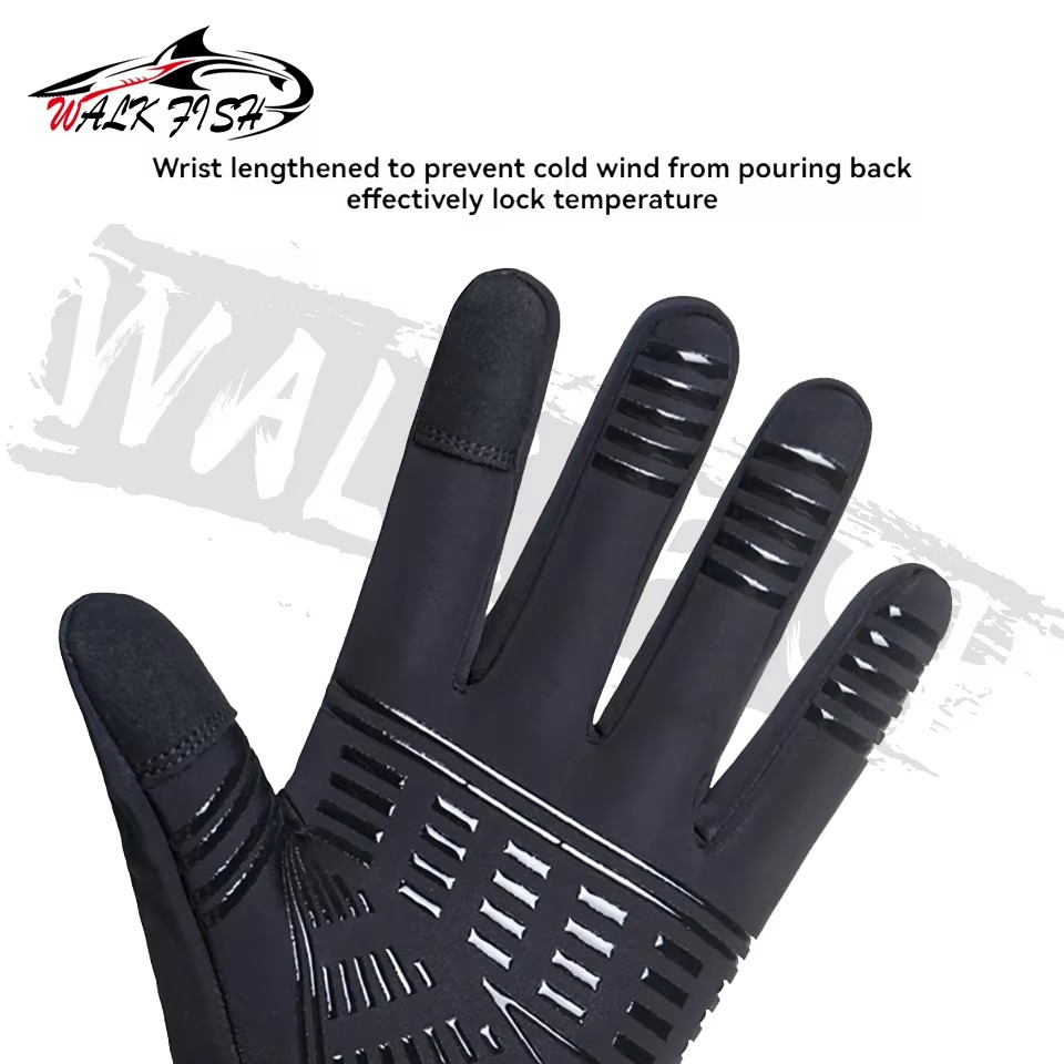 WALK FISH Vissershandschoenen  - Knit Glove Touch Screen recensie en prijs