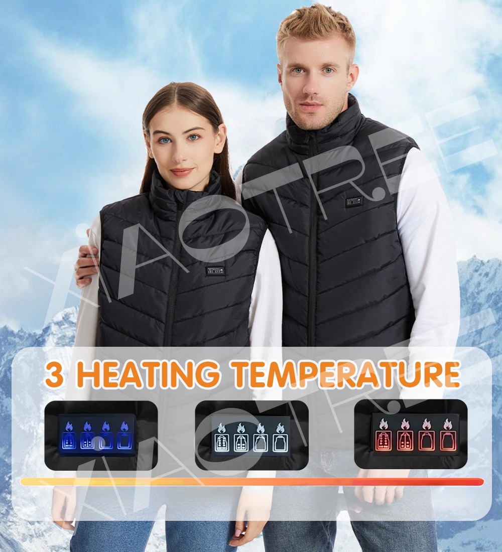 28/9 gebieden verwarmd vest he - Winter Clothing Matching recensie en prijs