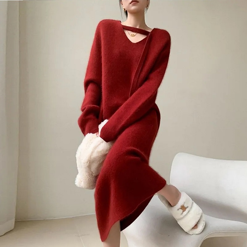 trui jurk voor dames 2025, nie - Winter Clothing H&M recensie en prijs