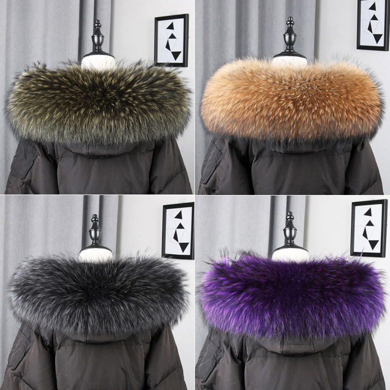 100% Echte Bontkraag Jas Winte - Winter Clothing Accessories recensie en prijs