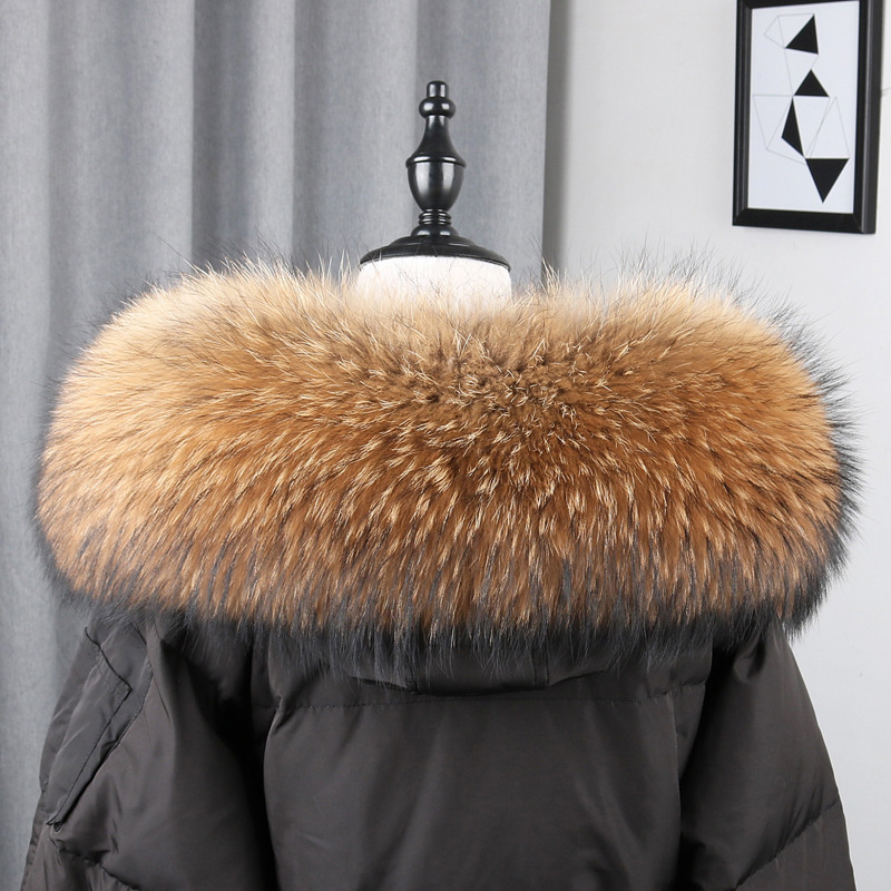 100% Echte Bontkraag Jas Winte - Winter Clothing Accessories recensie en prijs