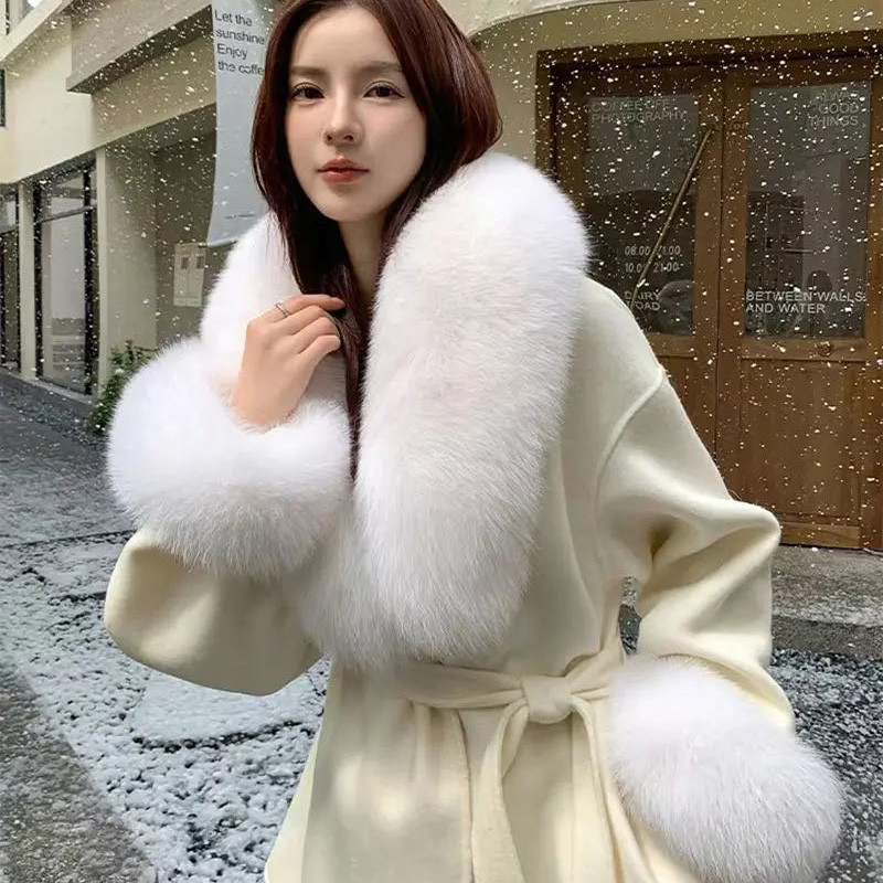 2025 Echte Vos Bontkraag Winte - Winter Clothing Online recensie en prijs