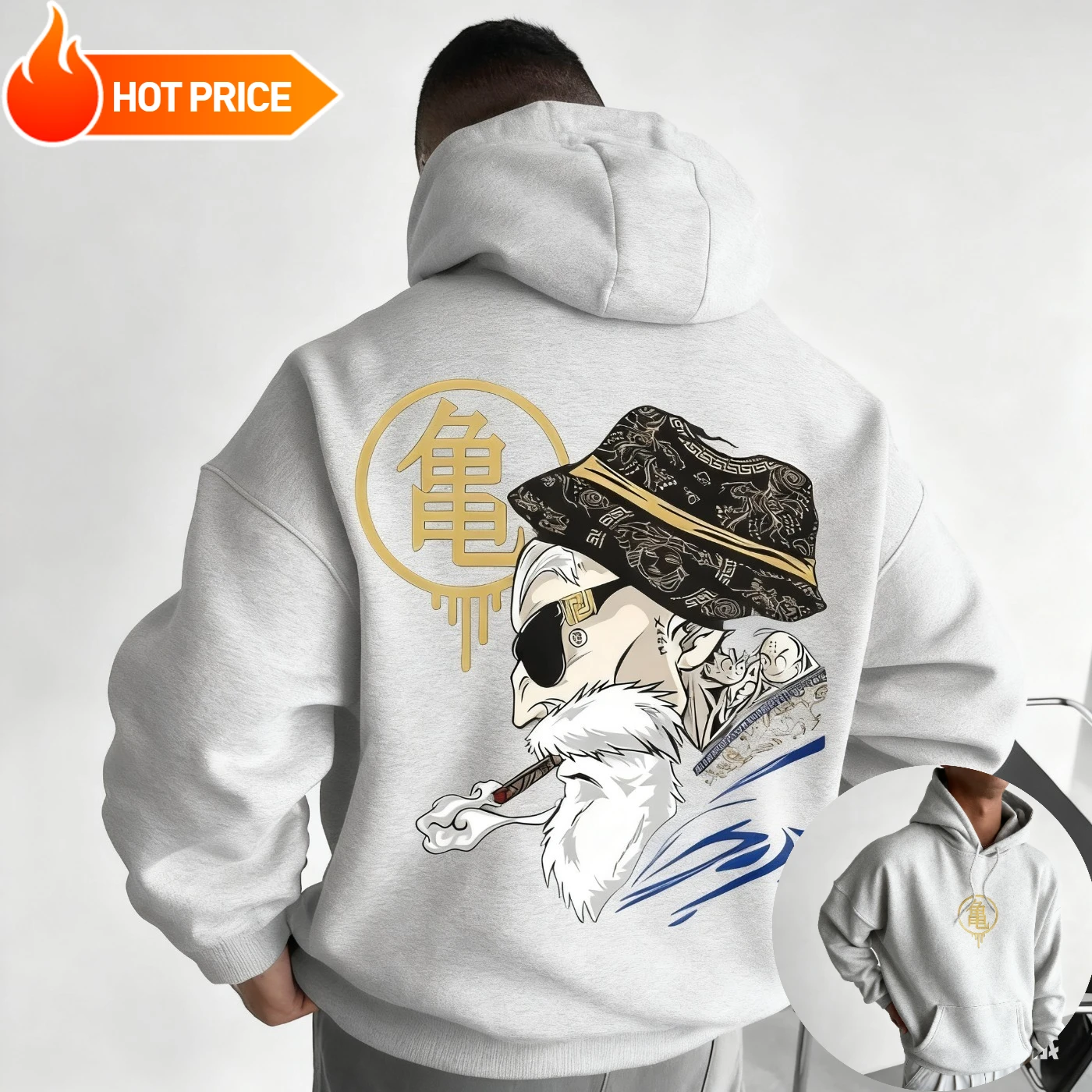 Master Roshi Dragon Ball Saiya - Winter Clothing Vintage recensie en prijs