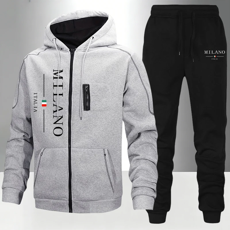Italië Mode Herenset/Jas/Broek - Winter Clothing Matching recensie en prijs