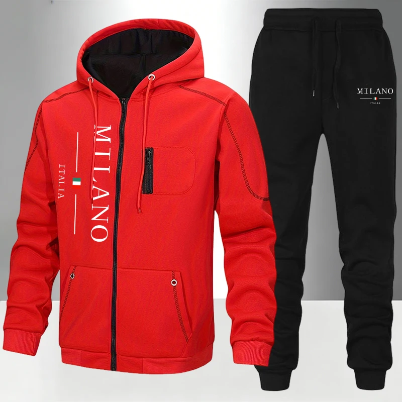 Italië Mode Herenset/Jas/Broek - Winter Clothing Matching recensie en prijs