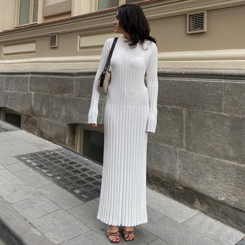 Talenza gebreide maxi-jurk met - Winter Clothing H&M recensie en prijs